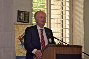 Bailey Speaking at Rotary